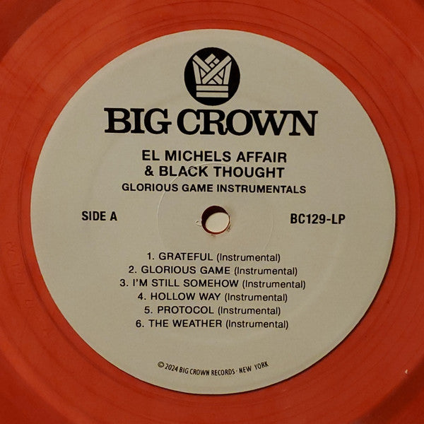 Glorious Game (Instrumentals) - El Michels Affair / Black Thought