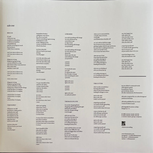 Songs To Learn & Sing - Echo And The Bunnymen