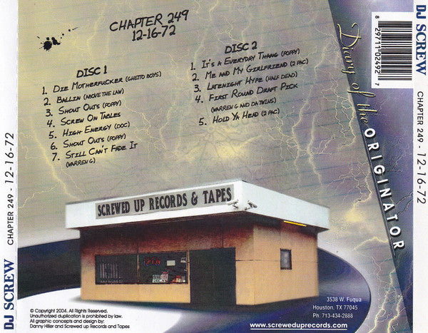 Chapter 249 - 12-16-72 - DJ Screw