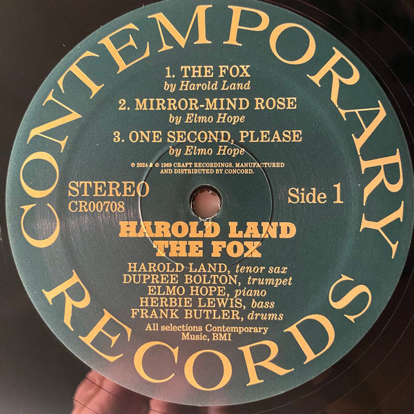 The Fox - Land, Harold