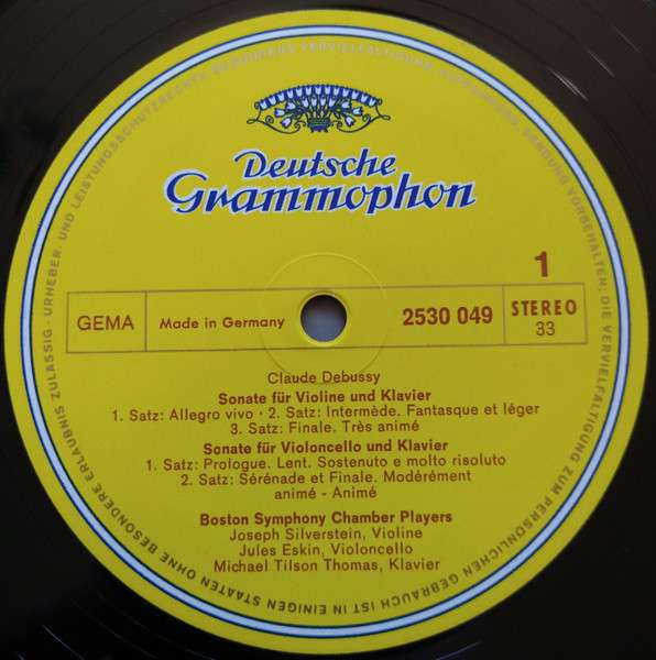Boston Symphony Chamber Players - Sonata Collecti  - Debussy, Claude
