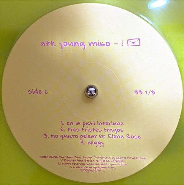 att. [Neon Yellow with Poster] - Young Miko