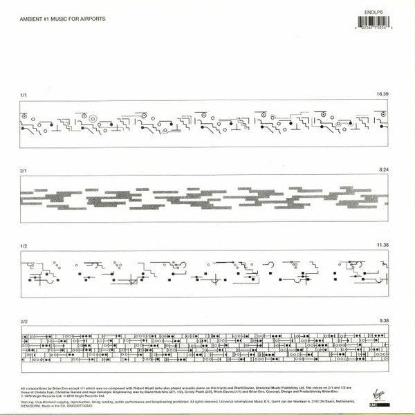 Ambient 1: Music For Airports - Eno, Brian