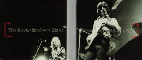 Bear's Sonic Journals: Fillmore East February 1970 - Allman Brothers Band, The