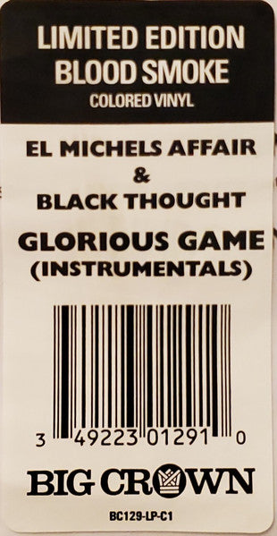 Glorious Game (Instrumentals) - El Michels Affair / Black Thought