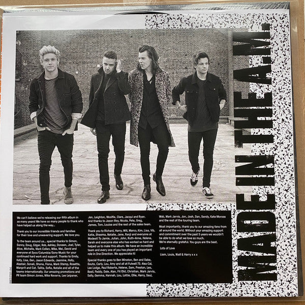 Made In The A.M. - One Direction