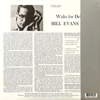 Waltz For Debby - Evans, Bill