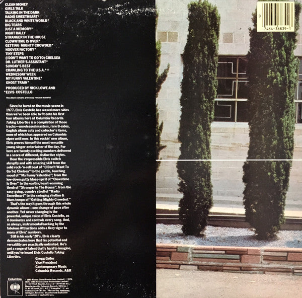 Taking Liberties - Costello, Elvis