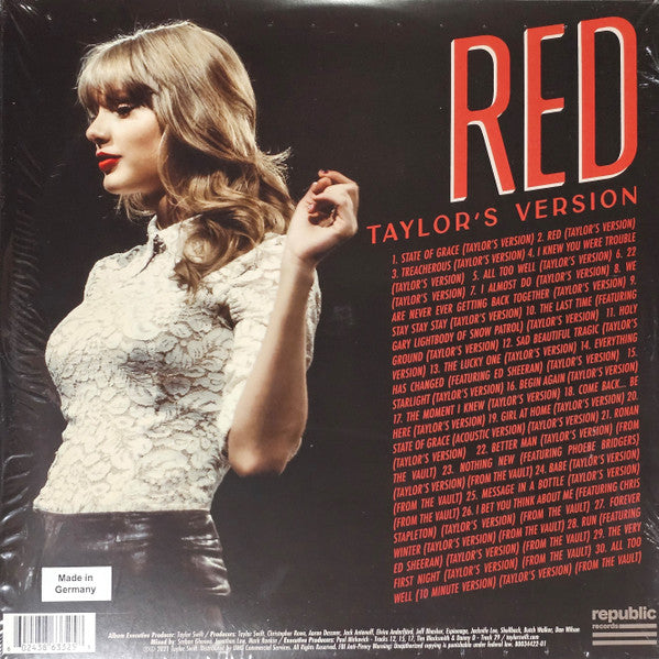 Red (Taylor's Version) - Swift, Taylor
