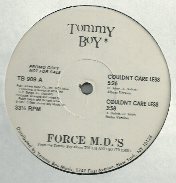 Couldn't Care Less - Force MD's