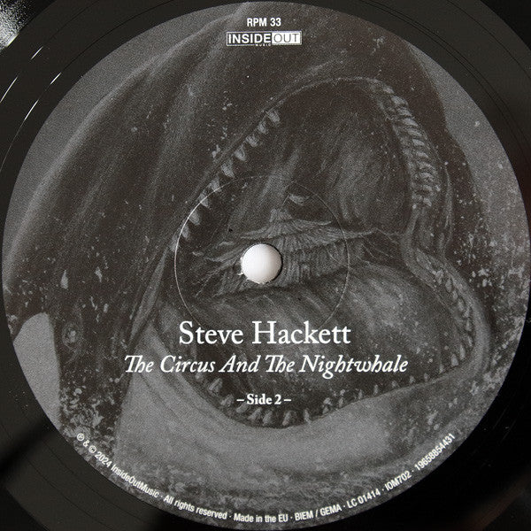 The Circus And The Nightwhale - Gatefold Black LP - Hackett, Steve