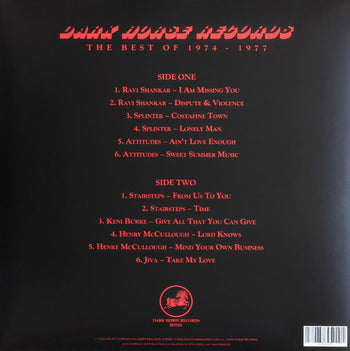 The Best Of Dark Horse Records:  1974-1977 - Various Artists