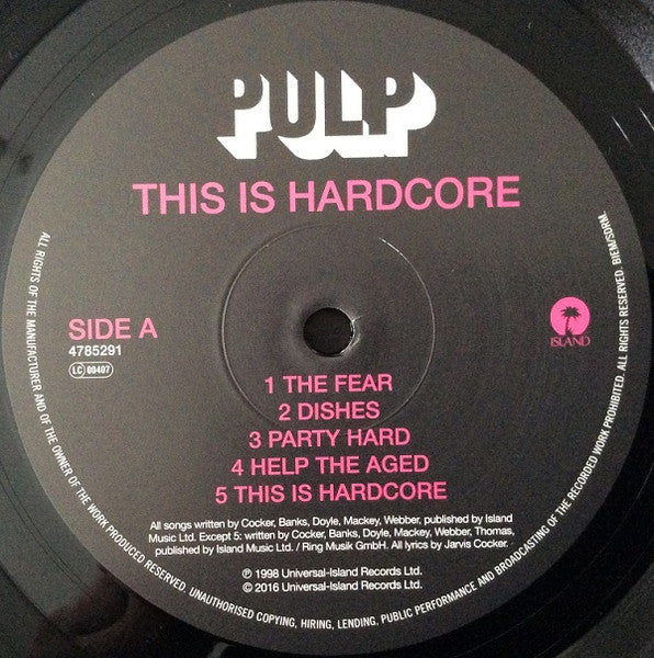 This Is Hardcore - Pulp [2 LP]