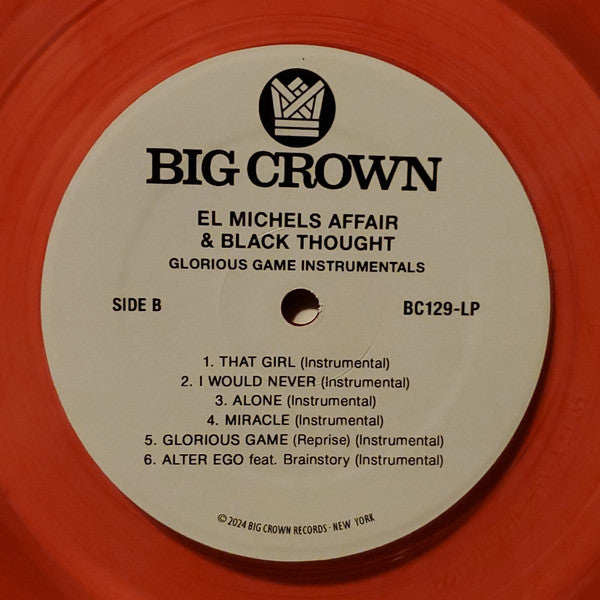 Glorious Game (Instrumentals) - El Michels Affair / Black Thought