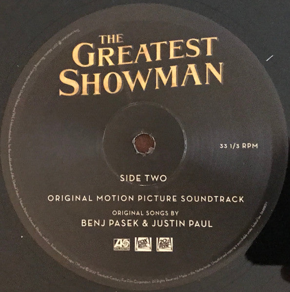 The Greatest Showman (Original Motion Picture Soun - Various