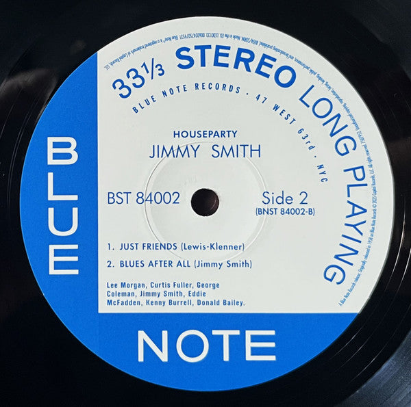 House Party (Blue Note Classic Vinyl Edition) - Smith, Jimmy