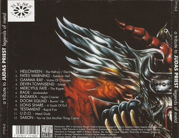 A Tribute To Judas Priest Legends Of Metal - Various