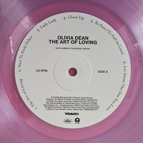 The Art Of Loving - Dean, Olivia