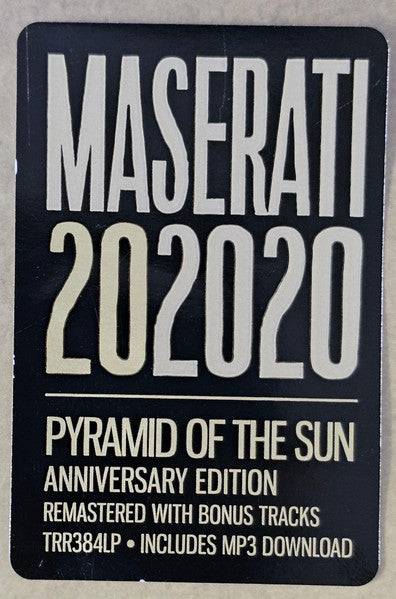 Pyramid Of The Sun - Maserati