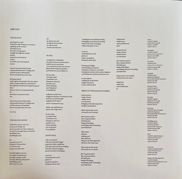 Songs To Learn & Sing - Echo And The Bunnymen