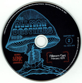 Bear's Sonic Journals: Fillmore East February 1970 - Allman Brothers Band, The