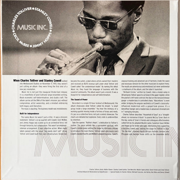 Music Inc - Tolliver, Charles / Cowell, Stanley