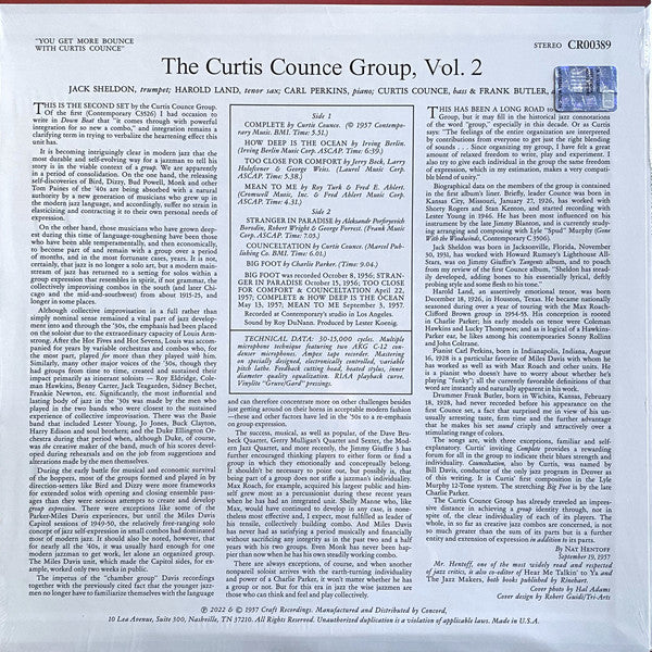 You Get More Bounce With Curtis Counce - Counce, Curtis