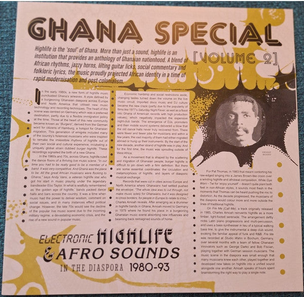 Ghana Special 2: Electronic Highlife & Afro Sounds - Various