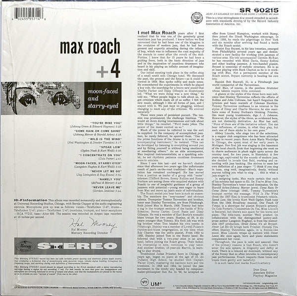 Moon Faced And Starry Eyed - Roach, Max +4