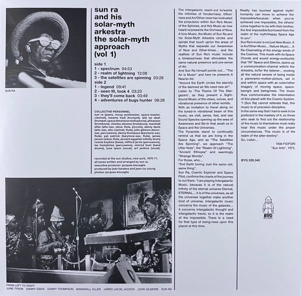 Solar-Myth Approach Vol. 1 - Sun Ra & His Solar-Myth Arkestra