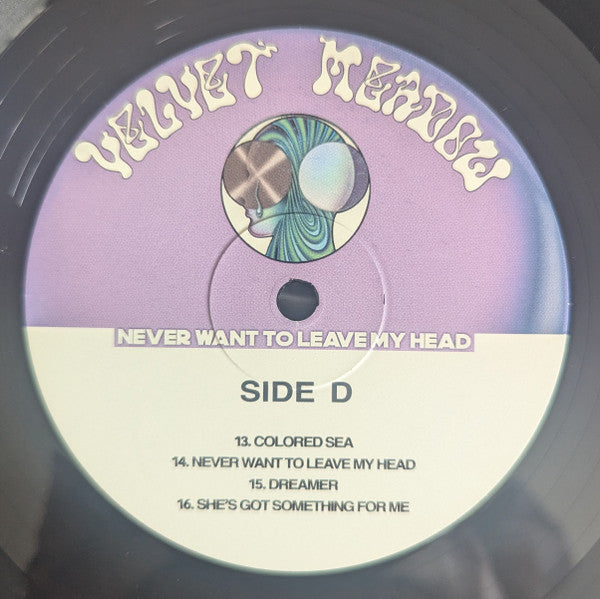 Never Want To Leave My Head - Meadow, Velvet