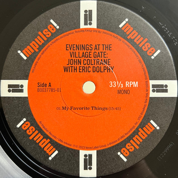 Evenings At The Village Gate: John Coltrane With E - Coltrane, John