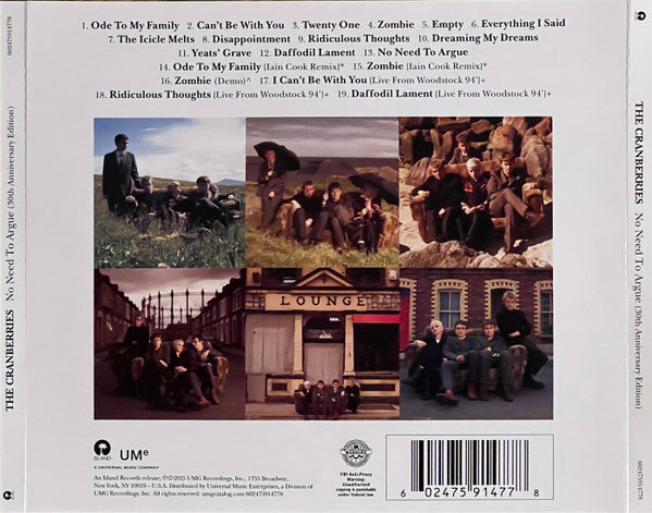 No Need To Argue (30th Anniversary) - Cranberries