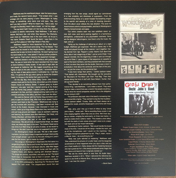 Workingman's Dead [Brick & Mortar Exclusive] (Hifi) - Grateful Dead