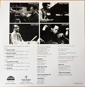 Music Inc - Tolliver, Charles / Cowell, Stanley