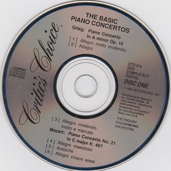 The Basic Piano Concertos - English Philharmonic Orchestra