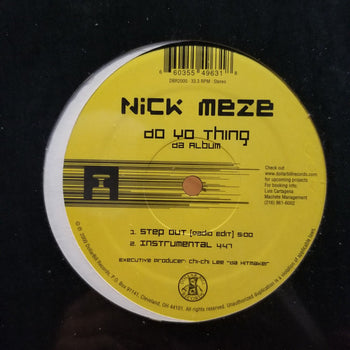 Do Yo Thing (Da Album) - Meze, Nick