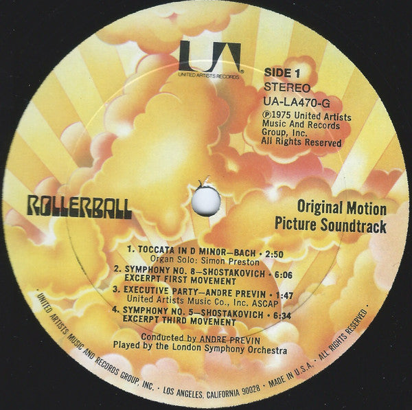 Rollerball O.S.T. - London Symphony Orchestra / Andre Previn