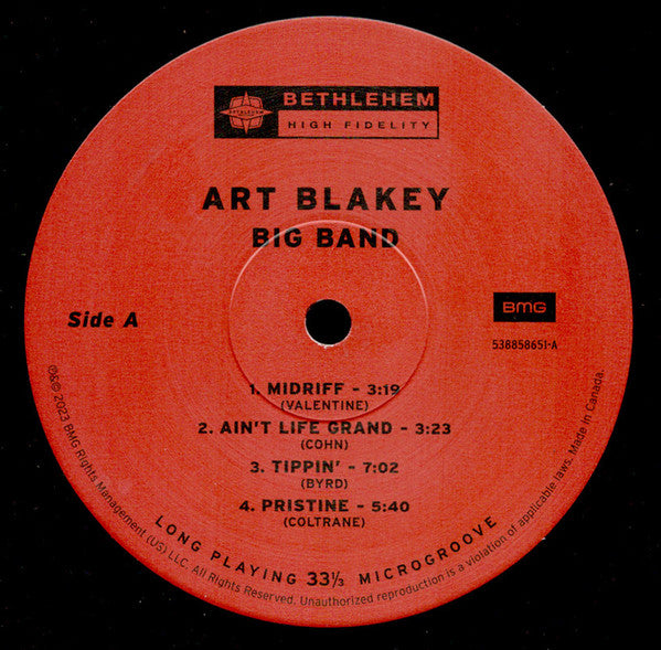 Art Blakey Big Band - Blakey, Art
