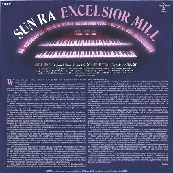 Excelsior Mill - Sun Ra