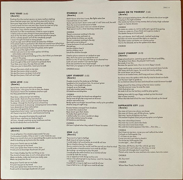 Rise And Fall Of Ziggy Stardust And The Spiders Fr - Bowie, David