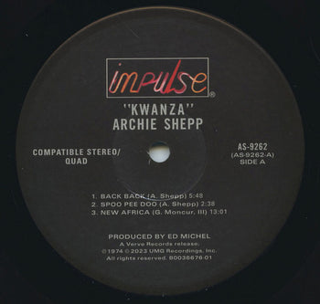 Kwanza - Shepp, Archie