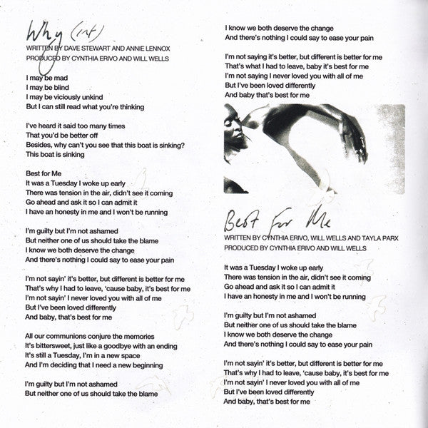 I Forgive You - Erivo, Cynthia
