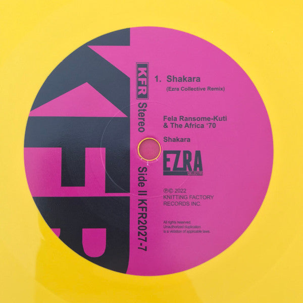 Shakara [Colored Vinyl] (Pnk) (Wsv) (Ylw) (Aniv) - Fela Kuti