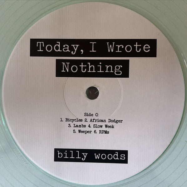 Today, I Wrote Nothing (10 Year Anniversary) - Billy Woods