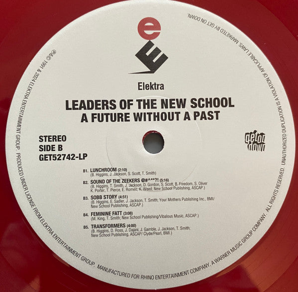 A Future Without A Past - Leaders Of The New School