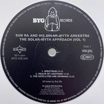 Solar-Myth Approach Vol. 1 - Sun Ra & His Solar-Myth Arkestra