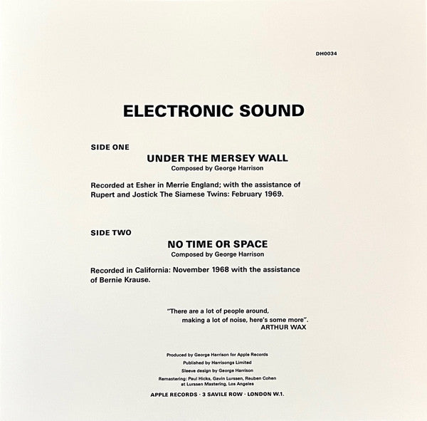 Electronic Sound - Harrison, George