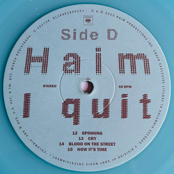I Quit - HAIM
