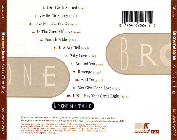 Still Climbing - Brownstone